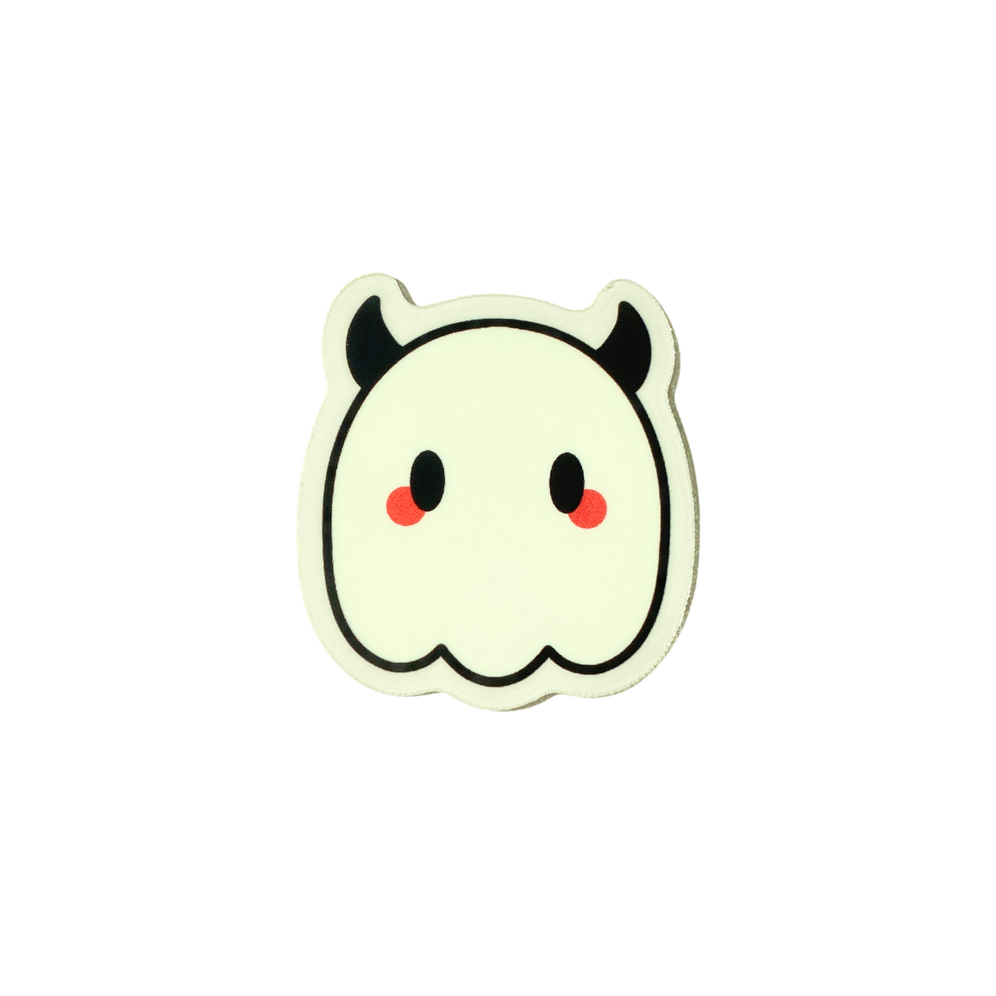 Mr. Ghost Clear Sticker