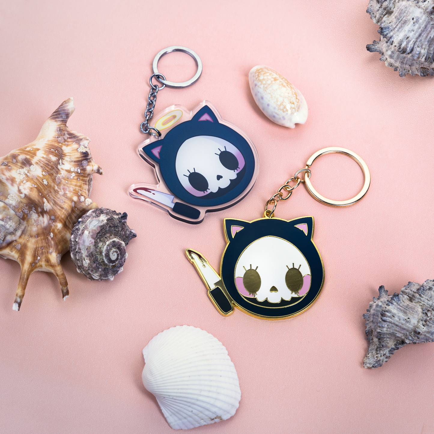 Moki Metal Keychain