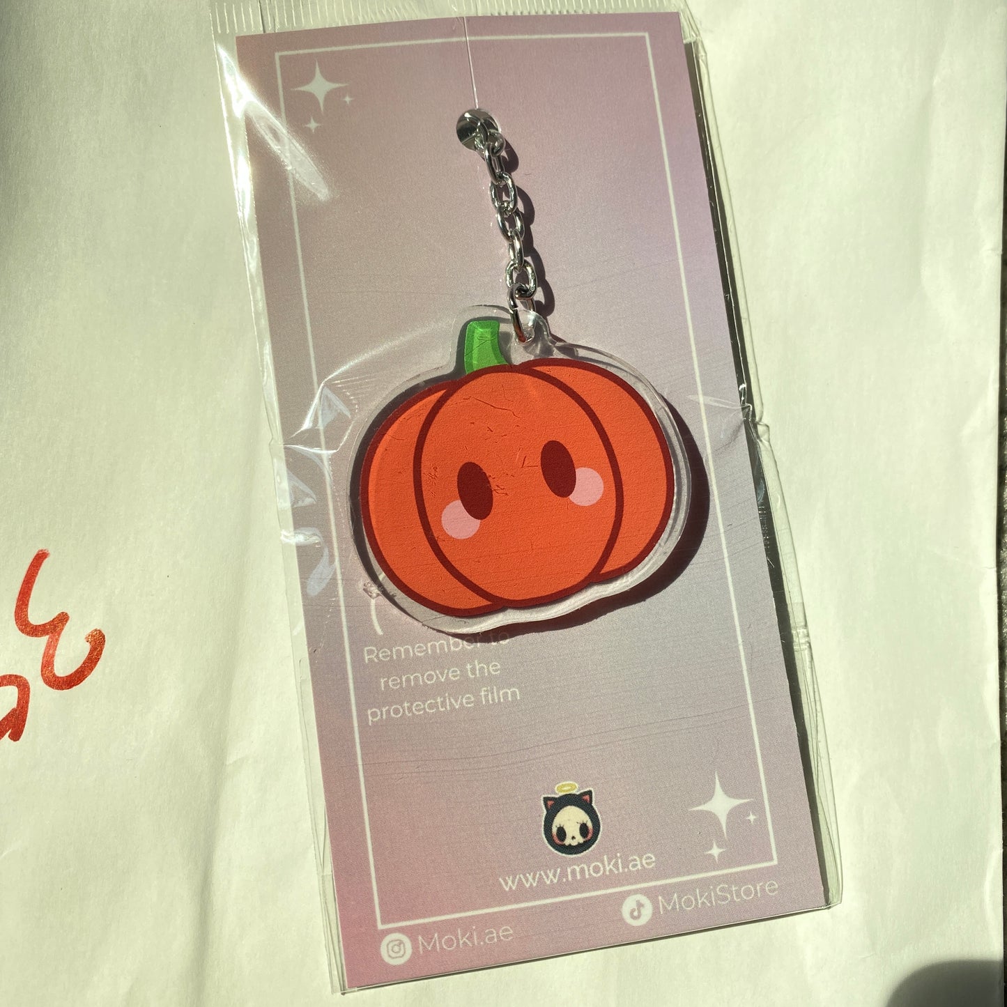 Pumpki Keychain