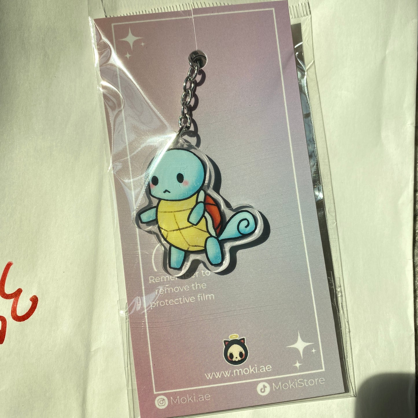 Squirtle Keychain