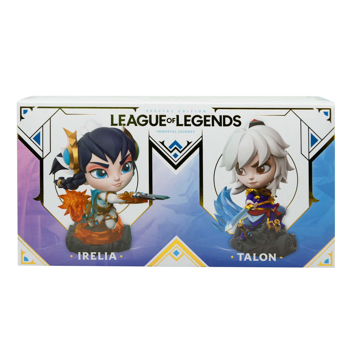 Immortal Journey Irelia & Talon DUO Figures (with FREE icon)