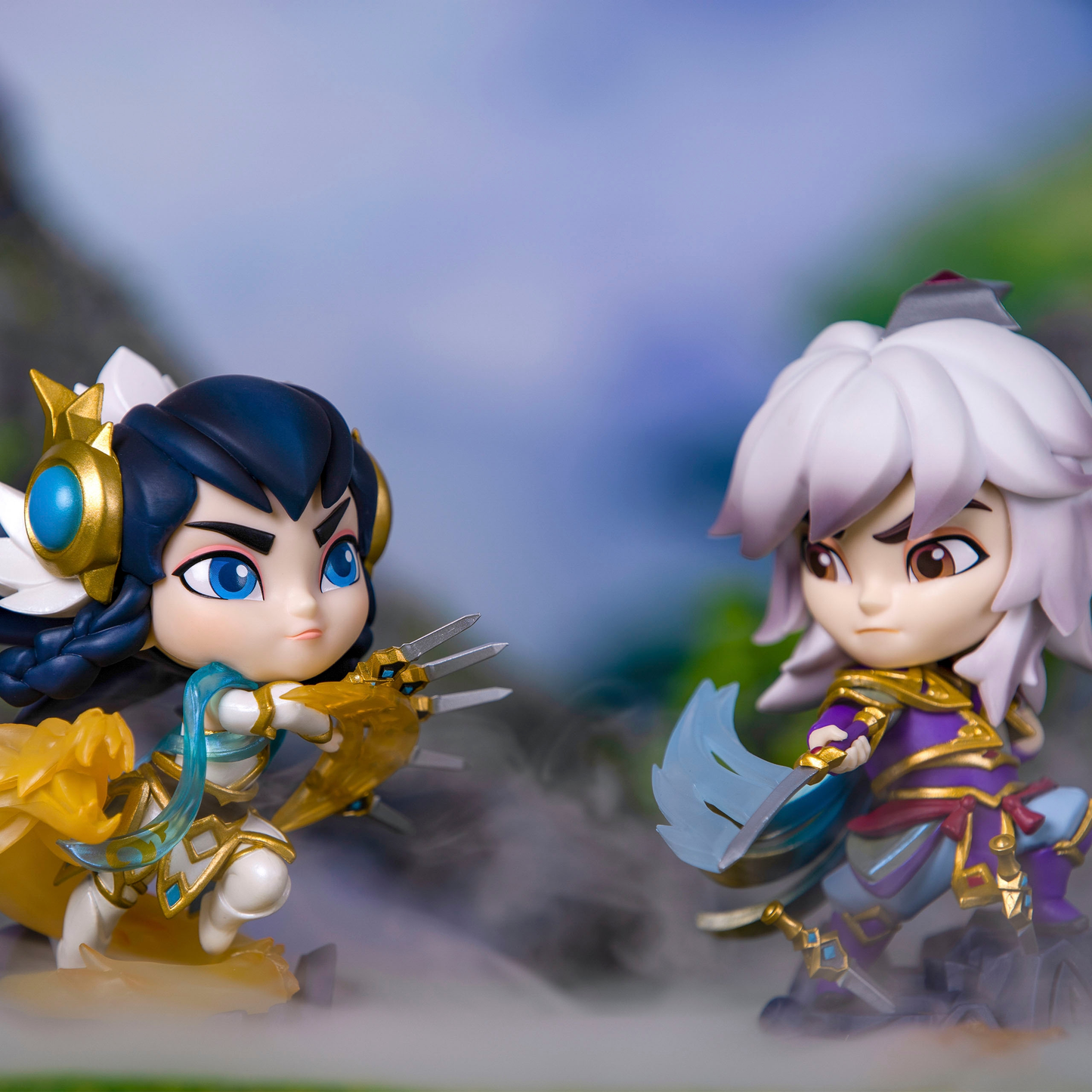 Immortal Journey Irelia & Talon DUO Figures (with FREE icon)