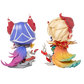 Xayah & Rakan DUO Figure Set