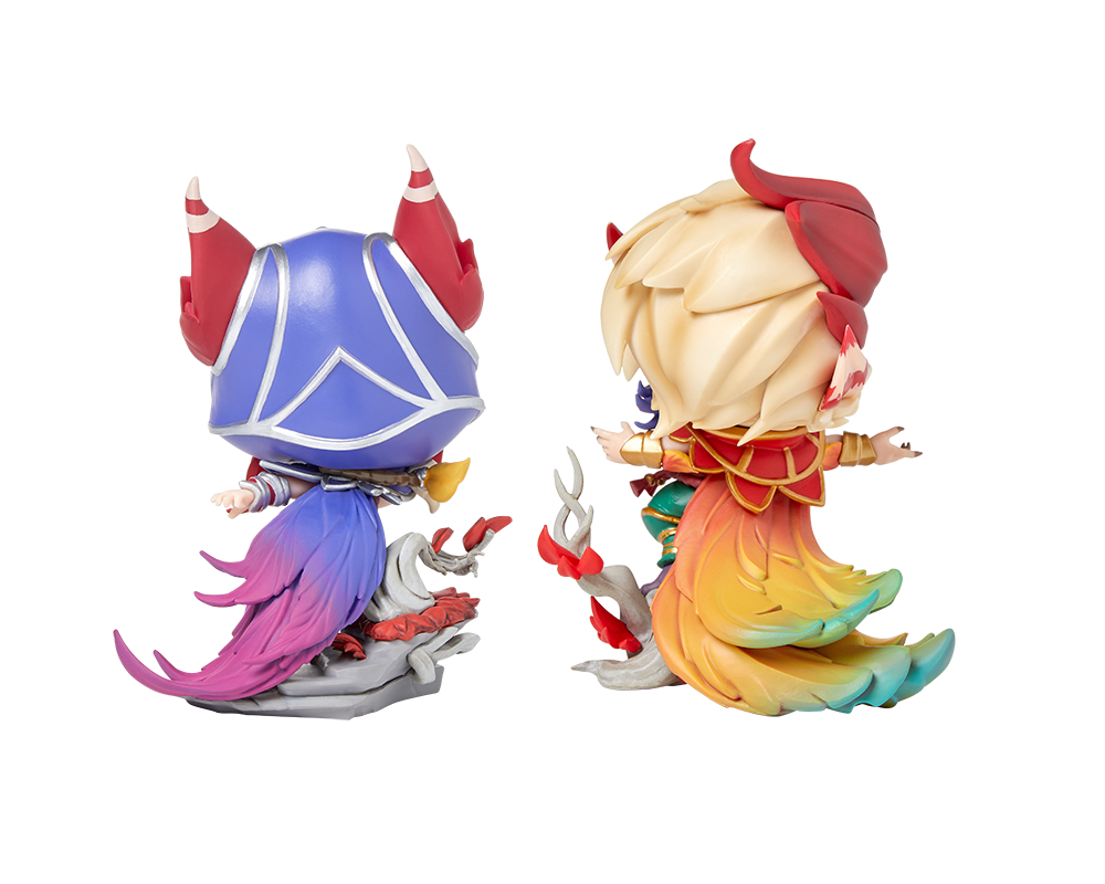 Xayah & Rakan DUO Figure Set