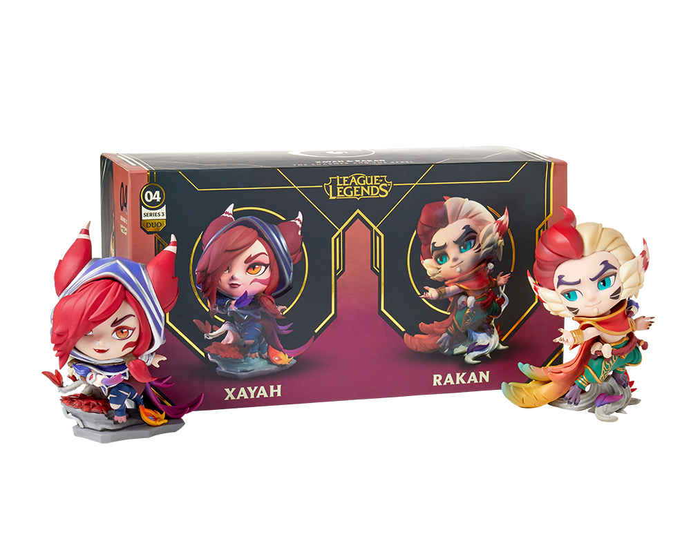 Xayah & Rakan DUO Figure Set