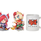 Xayah & Rakan DUO Figure Set