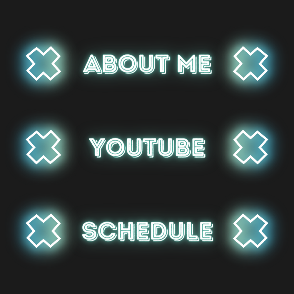 [FREE] Neon X Twitch Panels