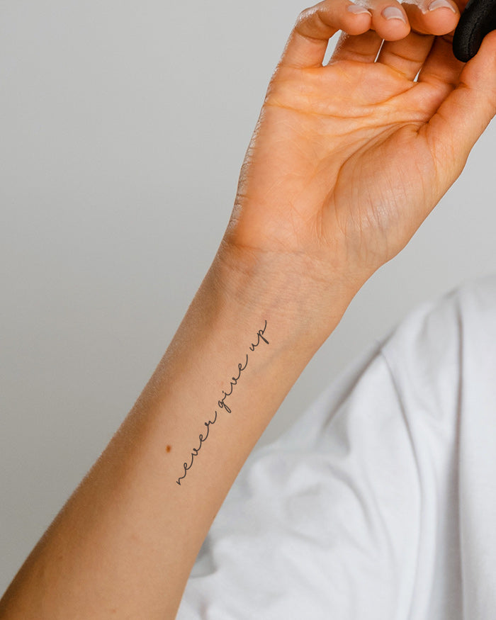 Le inka "Never Give up"